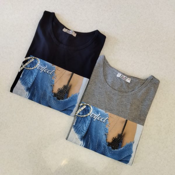 تیشرت زنانه/ دخترانه D&S