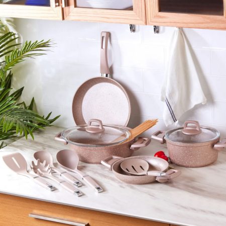 سرویس 11 پارچه KARACA مدل ROSE GOLD