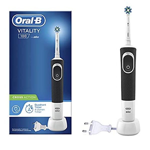 مسواک برقی اورال بی مدل Cross Action Vitality 100 ا Oral-B Cross Action Vitality 100 electric toothbrush