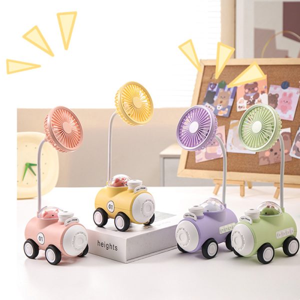 مینی فن شارژی، چراغ خواب و تراش طرح قطار339