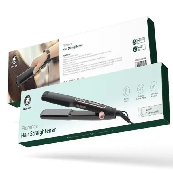 اتو مو  گرین لاین مدل فلورانسGreen Lion florance hair straightener