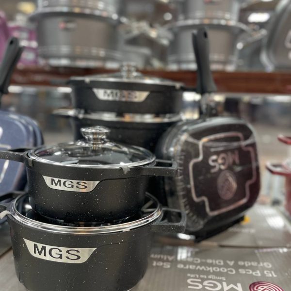 سرویس قابلمه 15 پارچه ام جی اس MGS مدل GCA1511