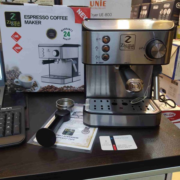 قهوه و اسپرسوساز زیگما Zigma مدل KJ15A/KJ20B