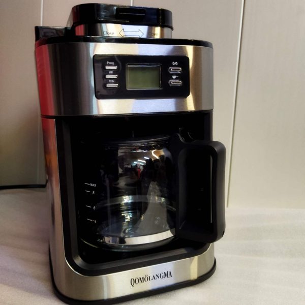 قهوه ساز همراه با آسیاب قوملانگما QOMOLANGMA مدل QM6628