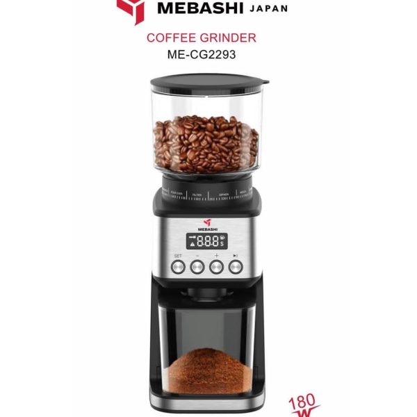 آسیاب قهوه مباشی MEBASHI مدل ME-CG2293