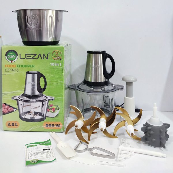 خرد کن دو کاسه لیزان مدل  LZ_1403 ا LEZAN LZ-1403 (جدید)