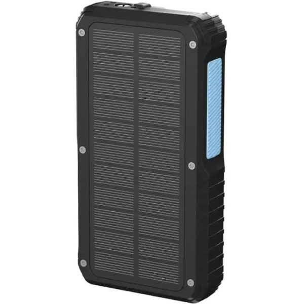 پاوربانک 20 هزار میلی آمپر بی سیم خورشیدی پاورولوژی PP076 Powerology 20000mAh Solar Wireless Charging Power Bank (PPBCHA76)