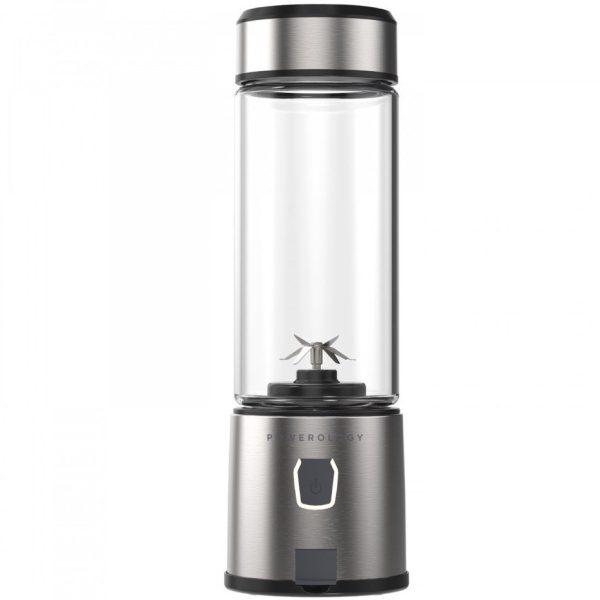 مخلوط کن 6 تیغه پاورولوژی جویسر شارژی مدل P6BPJBK ا Powerology 6-Blades Portable Juicer and Blender