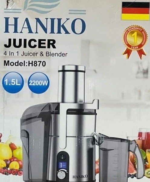 آبمیوه گیری ۴کاره هانیکو HANIKO مدل H870
