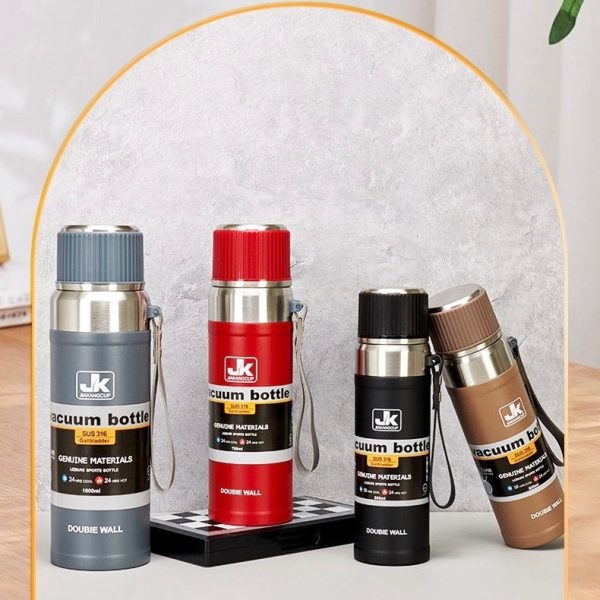 فلاسک 1000 ml جی کا JK مدل DOUBIE WALL