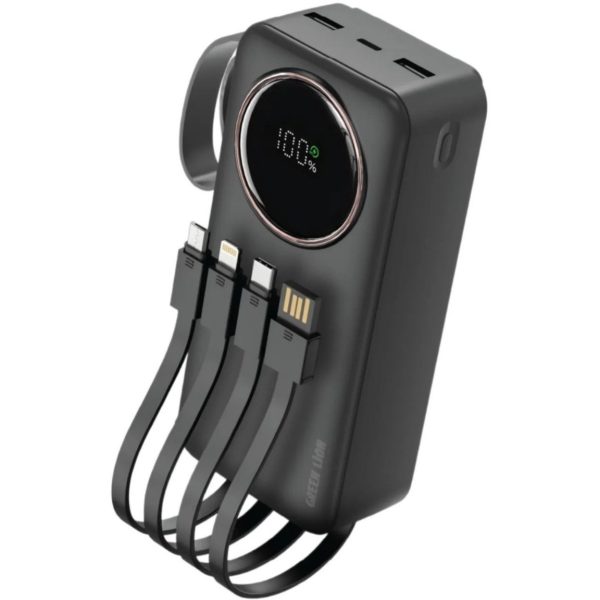 پاور بانک گرين لاين مدل ظرفیت  Green Lion Power Pulse 30000mAh Power Bank