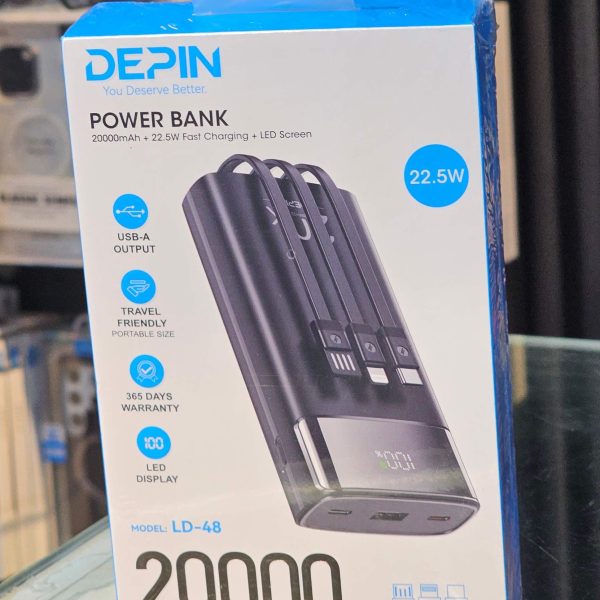 پاوربانک دپین 20000 DEPIN LD-48
