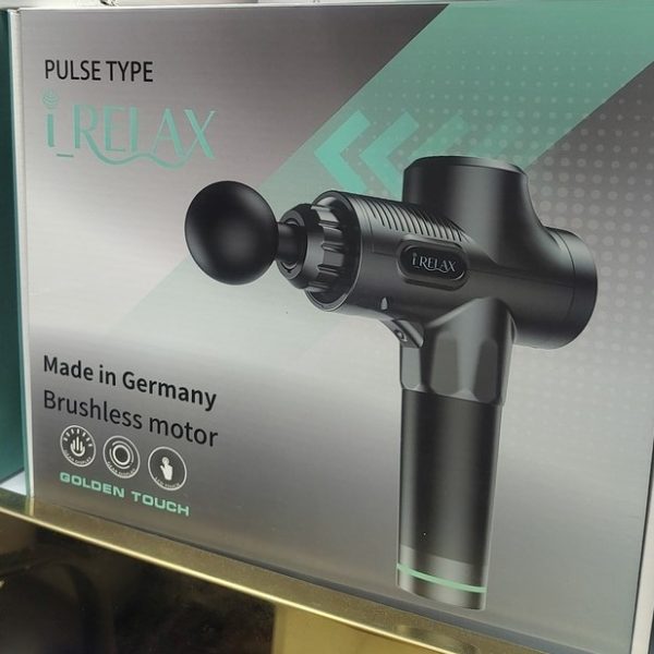 ماساژور تفنگی آیلریلکس i-RELAX مدل 8057 با 8 سری ماساژ